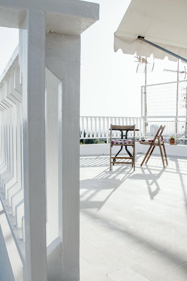 Ferienwohnung Top Floor Studio With Endless View Athen Exterior foto